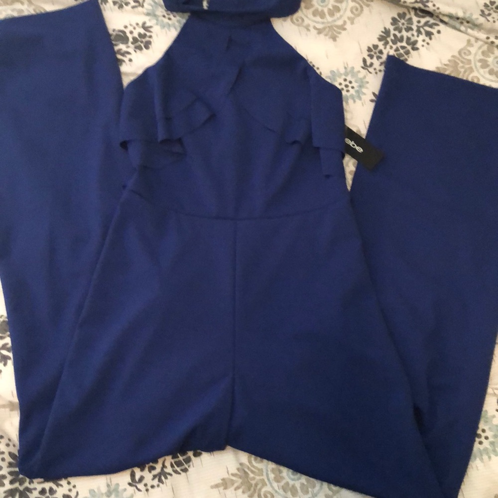 Bebe jumpsuit cobalt blue - Picture 6 of 6